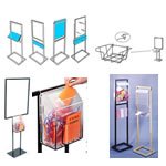 LBX Floor Adjustable Underwear Shelf Display Stand Store Mall Bra