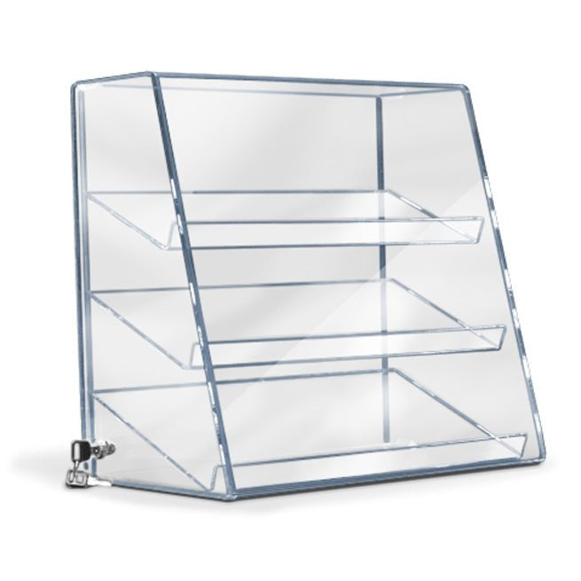 Slanted shelf display discount
