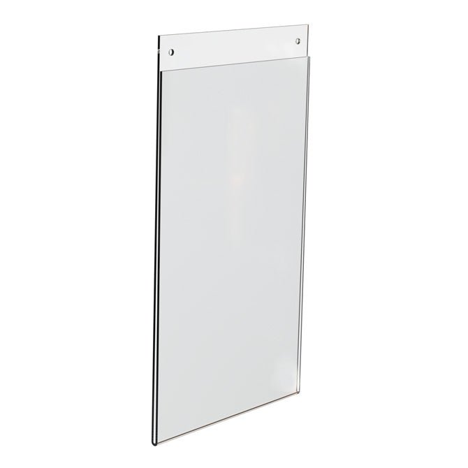 17 X 11 BREAK-RESISTANT WALL MOUNT SIGN HOLDER