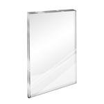 Flush Top Acrylic Wall Sign Holders