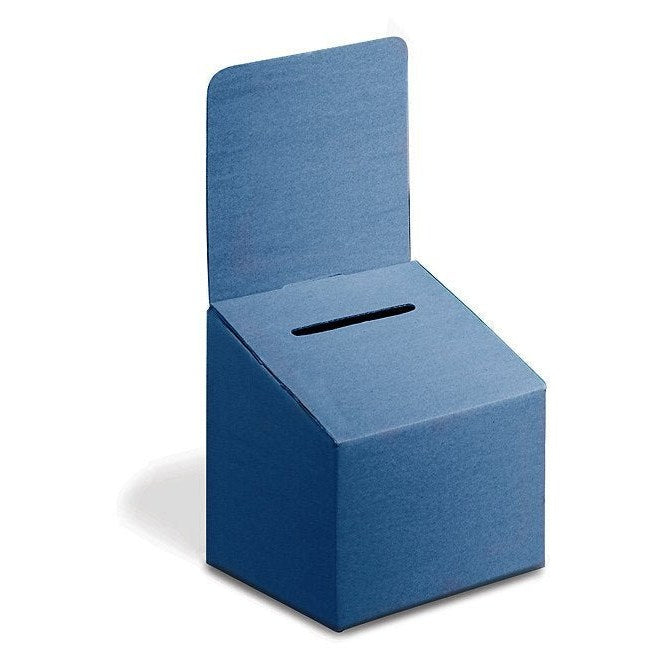 10" x 10" Corrugated Ballot Boxes - Braeside Displays