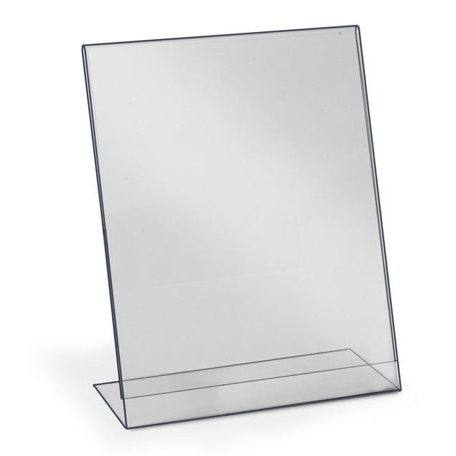 11" X 14" ACRYLIC SLANT BACK SIGN HOLDER - Braeside Displays