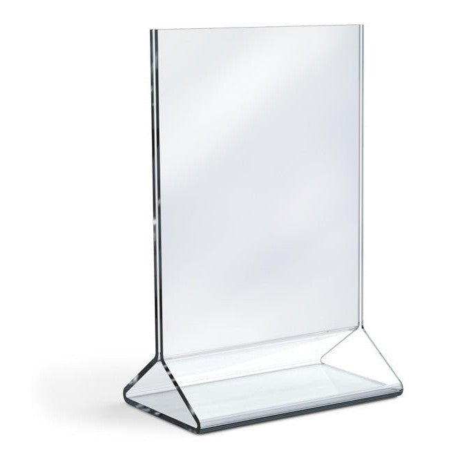 11" X 14" ACRYLIC TOP LOADING DOUBLE SIDED SIGN HOLDER - Braeside Displays