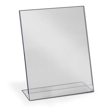 11" X 14" BREAK-RESISTANT SLANT BACK SIGN HOLDER - Braeside Displays