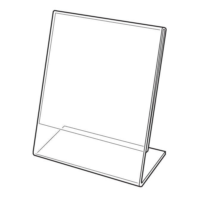 11" X 17" ACRYLIC SLANT BACK SIGN HOLDER - Braeside Displays