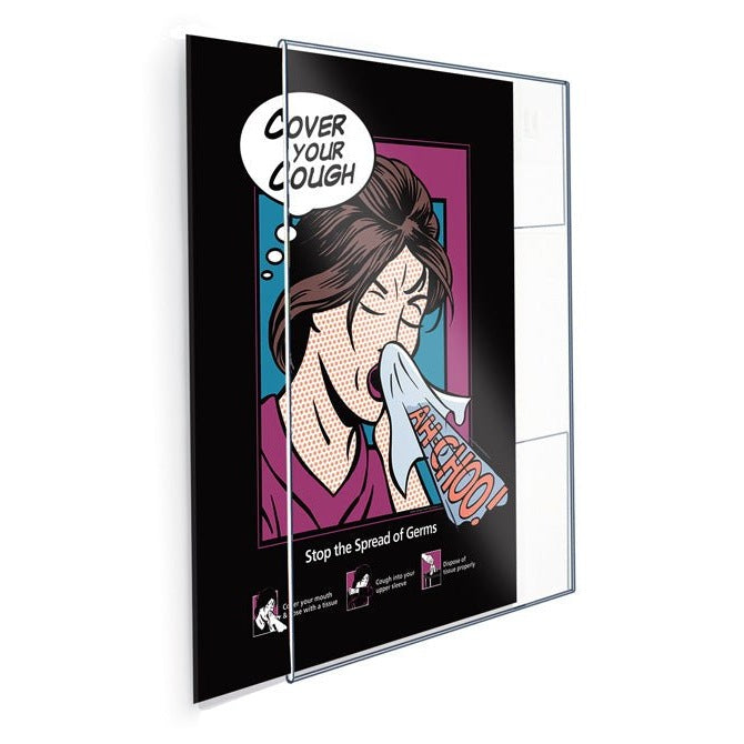 11" X 17" SIDE LOADING ACRYLIC WALL FRAME - Braeside Displays