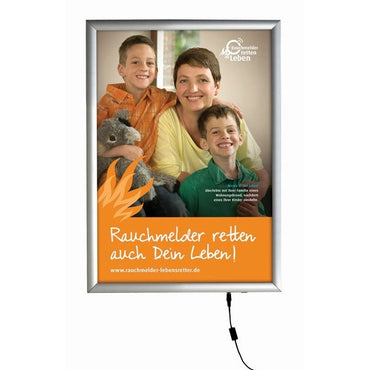 11" x 17" Smart LED Light Box Illuminated Poster Snap Frame - Braeside Displays