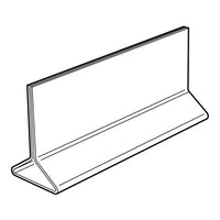 11" X 4" ACRYLIC TOP LOADING DOUBLE SIDED SIGN HOLDER - Braeside Displays