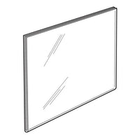 11" X 8-1/2" BREAK-RESISTANT FLUSH TOP WALL SIGN HOLDER - Braeside Displays