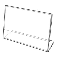 11" X 8-1/2" ECONOMY SLANT BACK SIGN HOLDER - Braeside Displays