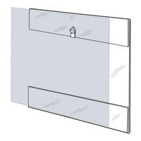 11" X 8-1/2" SIDE LOADING ACRYLIC WALL FRAME - Braeside Displays