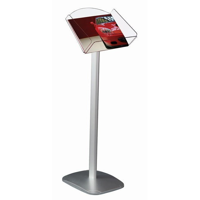 11" x 8.5" Euro-Style Brochure Holder Stand - Braeside Displays