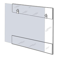 14" X 11" SIDE LOADING ACRYLIC WALL FRAME - Braeside Displays