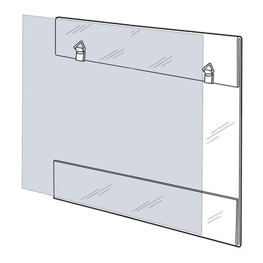 17" X 11" SIDE LOADING ACRYLIC WALL FRAME - Braeside Displays