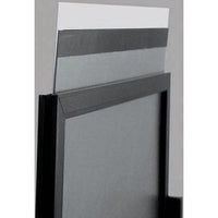 18" x 24" Economy Floor Poster Stand, Silver - Braeside Displays