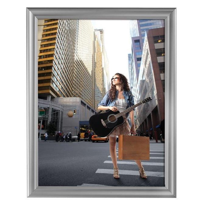 24" x 36" Decorative Snap Poster Frame, Beige - Braeside Displays