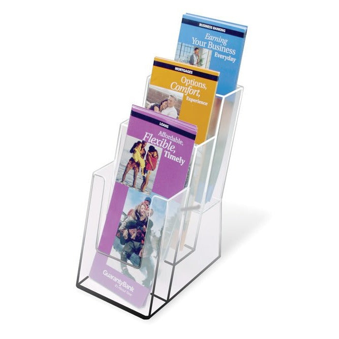 3 POCKET 3-TIER TRI-FOLD HOLDER - Braeside Displays