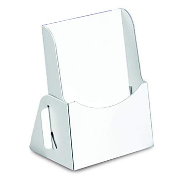 DisplayBug Corrugated Trifold Brochure Holder, 4" Wide, Ships Flat (Pack of 50) - Braeside