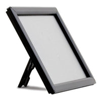 8" x 10" Convertible Sign Snap Frame, Black, Optional Counter Support - Braeside Displays