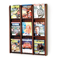 9 POCKET MAGAZINE WALL DISPLAY - Braeside Displays