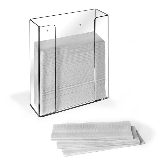 Acrylic C-Fold Paper Towel Dispenser - Braeside Displays