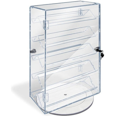 Acrylic Double Door Rotating Case - Braeside Displays