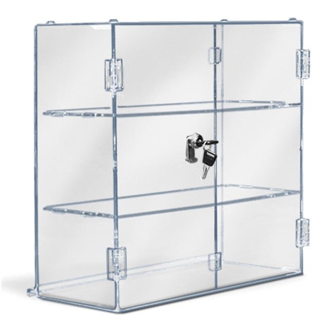 Acrylic Hinged-Door Case - Braeside Displays