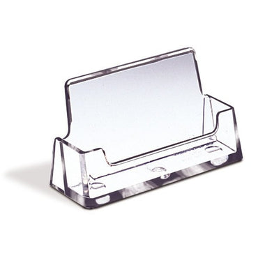 CLEAR BUSINESS CARD HOLDER - Braeside Displays