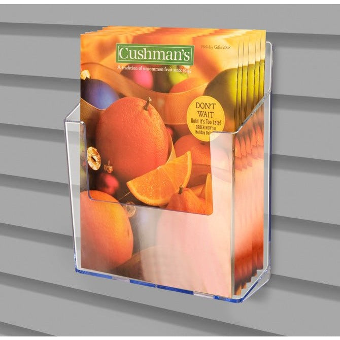 Clear Slatwall Catalog Holder - Braeside Displays