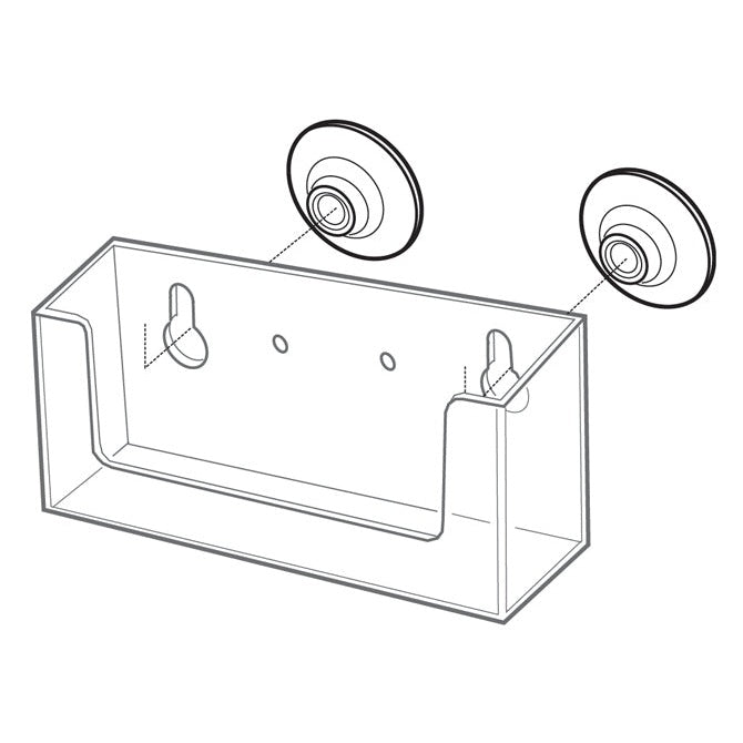 CONVERTIBLE HARDWARE - SUCTION CUPS - Braeside Displays