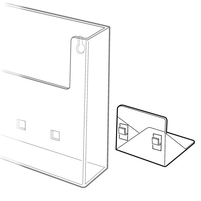 COUNTER ADAPTOR BRACKET - Braeside Displays