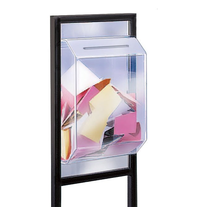 Frame Mounted Add-On Ballot Box - Braeside Displays