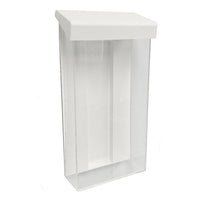 HINGED LID OUTDOOR TRI-FOLD HOLDER - Braeside Displays