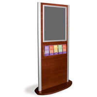 Kensington Information Kiosk with Poster Frame and Literature Holder - Braeside Displays