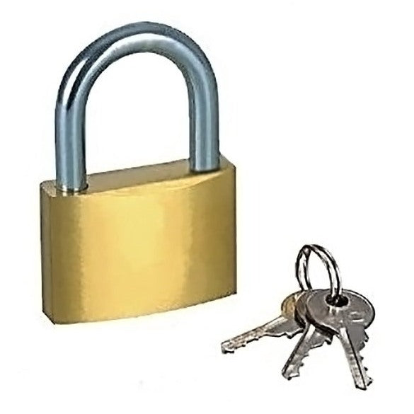 Mini Brass Padlock - Braeside Displays