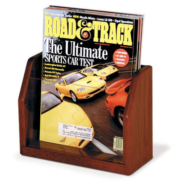 SINGLE POCKET WOODEN MAGAZINE COUNTER DISPLAY - Braeside Displays