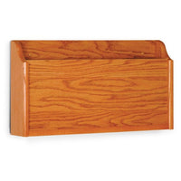 SINGLE POCKET WOODEN WALL MOUNT X-RAY HOLDER - Braeside Displays