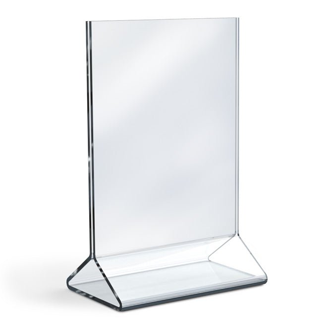 11" X 14" ACRYLIC TOP LOADING DOUBLE SIDED SIGN HOLDER - Braeside Displays