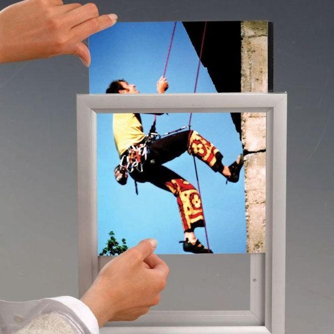 11" x 17" Slide-In Poster Frame, Single Sided - Braeside Displays