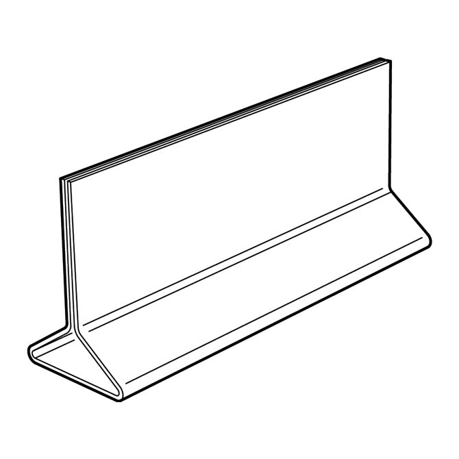 Acrylic Top Loading Table Top Sign Holders