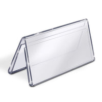 11" X 8-1/2" ACRYLIC TWO SIDED TENT STYLE SIGN HOLDER - Braeside Displays