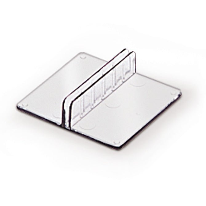2" CLEAR MINI CARD HOLDER, VERTICAL - Braeside Displays