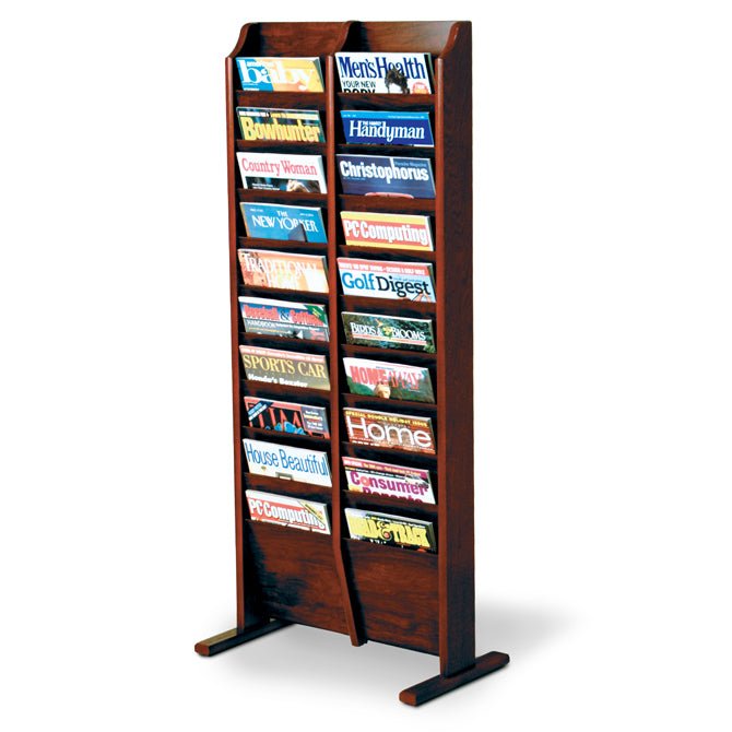 Wood Magazine Rack Floor, Magazine Rack Stand, Wooden Bookshelf Small,  Magazine Holder Floor, Freestanding Bookshelf, Desktop Bookshelf 