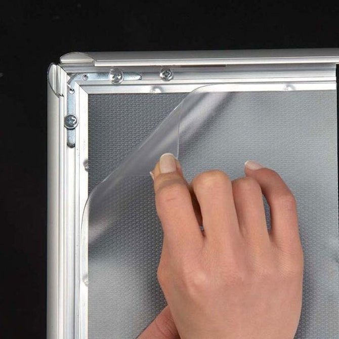 2-Sided Window Display Black 20x30 Snap Frame 1 Wide Sign Frame –  Displays4Sale