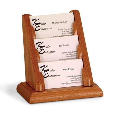 Business Card Holder Wood Simply Multiple Business Card Holder 