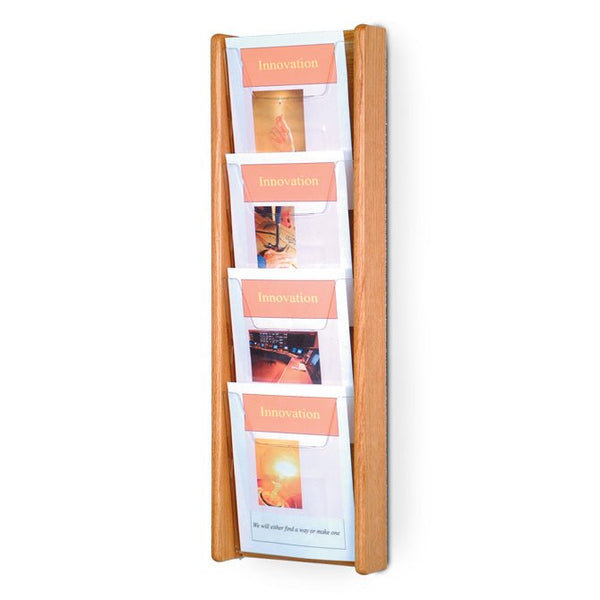 Wall mounted magazine cheap rack