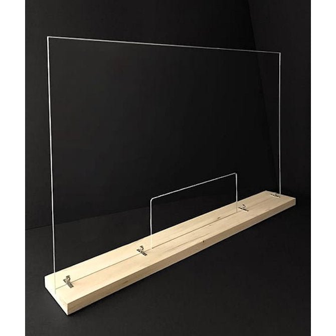 Set of 25, Clear Acrylic Display Frames for 8-1/2w x 11h Signs, Slant  Back Lucite Picture Stands, Slide-in Paper from the Side 