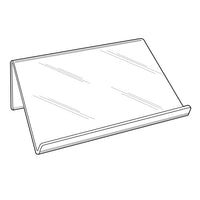 ECONOMY BOOK STAND, CLEAR ACRYLIC - Braeside Displays