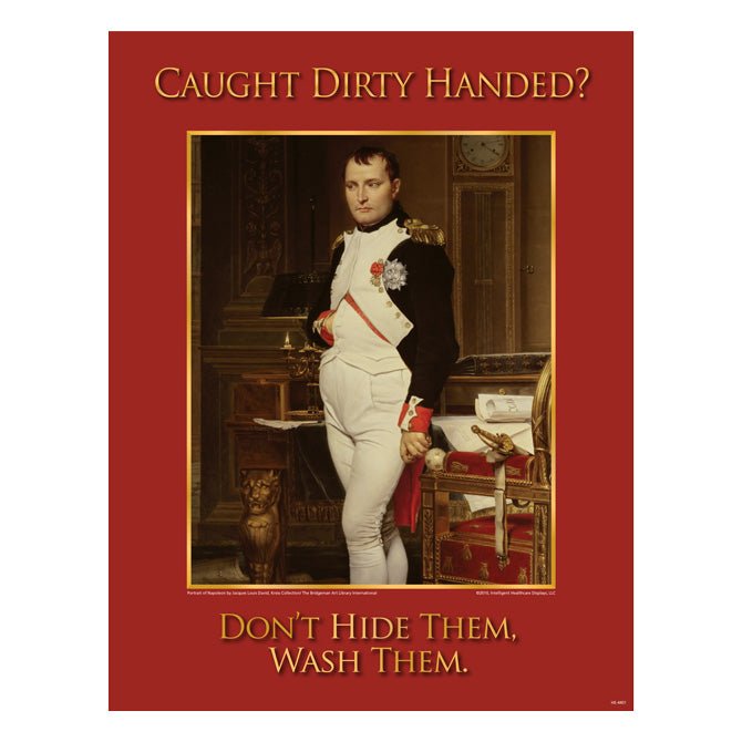 Napoleon Hand Hygiene Posters - Braeside Displays